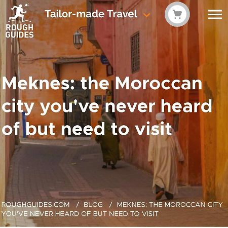 Meknes Hamria Lägenhet Exteriör bild